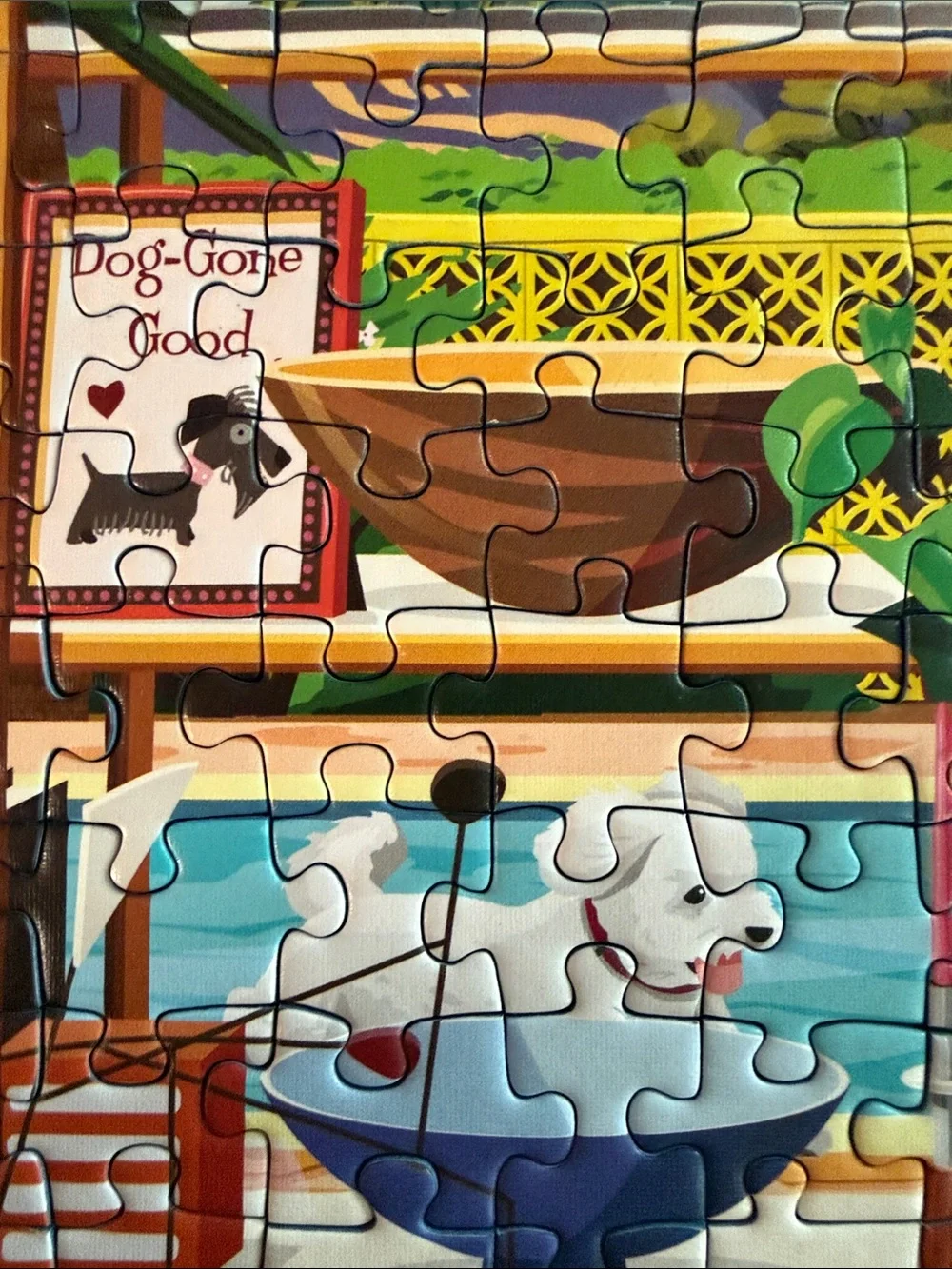 Puzzle by Ravensburger. 500ct. Pets of Palm Springs